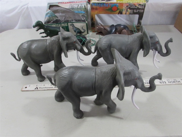 VINTAGE REMOTE CONTROL DINOSAURS & MORE