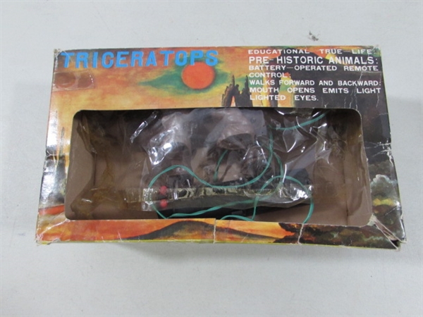 VINTAGE REMOTE CONTROL DINOSAURS & MORE