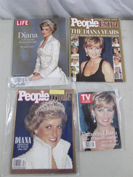 PRINCESS DIANA PUBLICATIONS & NEWS ARTICLES
