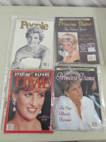 PRINCESS DIANA PUBLICATIONS & NEWS ARTICLES