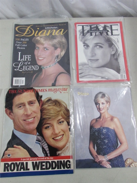 PRINCESS DIANA PUBLICATIONS & NEWS ARTICLES