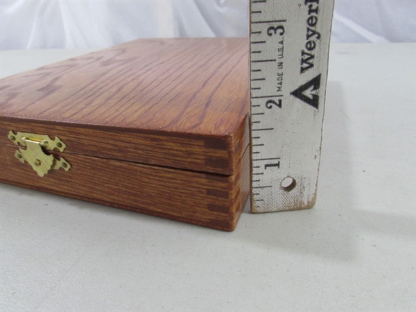 6 KATANA STEAK KNIVES IN CASE - NEW