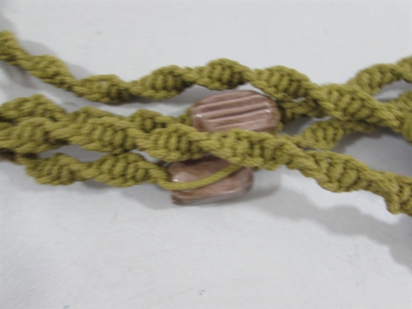 MACRAME PLANT HANGERS & MORE