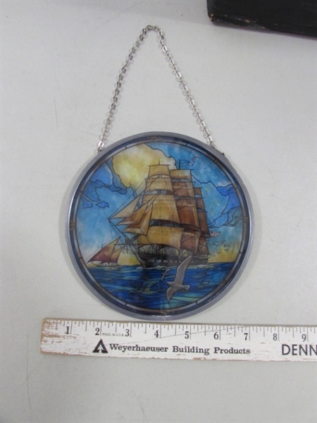SAILING SHIP DECOR OLD IRONSIDES
