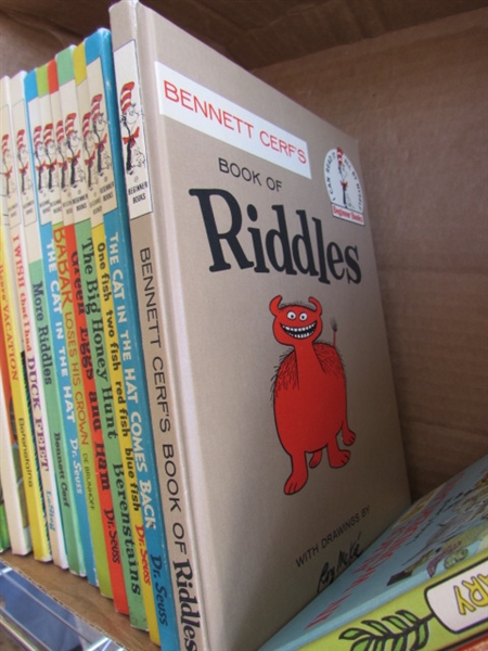 CHILDRENS BOOKS - DR SEUSS, LITTLE GOLDEN BOOKS & MORE