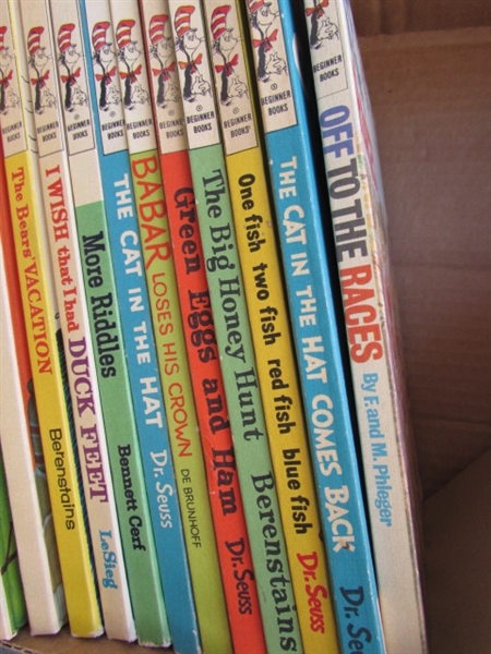 CHILDRENS BOOKS - DR SEUSS, LITTLE GOLDEN BOOKS & MORE