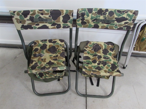 FOLDING HUNTING STOOLS