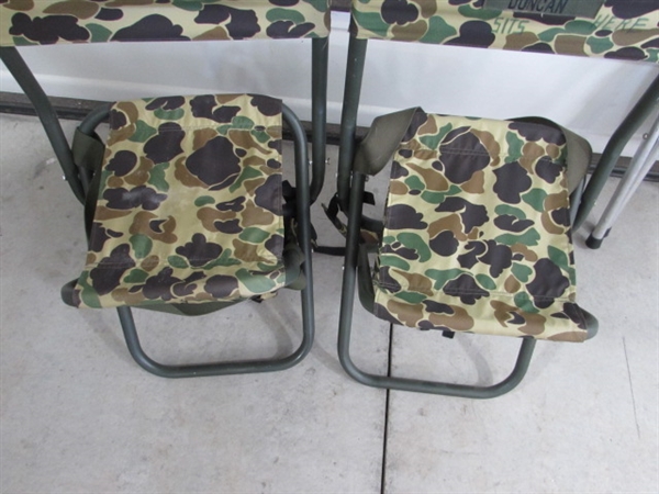 FOLDING HUNTING STOOLS
