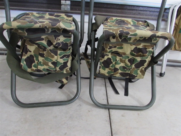 FOLDING HUNTING STOOLS