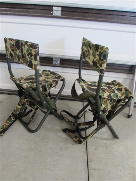 FOLDING HUNTING STOOLS