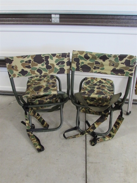 FOLDING HUNTING STOOLS