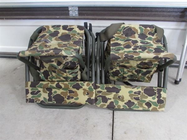 FOLDING HUNTING STOOLS