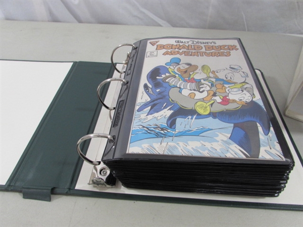 VINTAGE DONALD DUCK ADVENTURES GLADSTONE COMICS #1-34 W/STORAGE BINDER