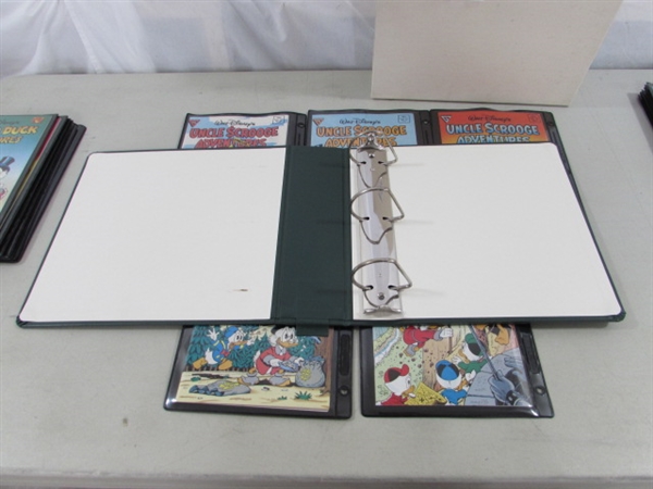 VINTAGE DONALD DUCK ADVENTURES COMICS #35-48 & UNCLE SCROOGE #1-22 W/STORAGE BINDER