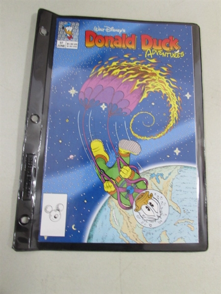 VINTAGE DONALD DUCK ADVENTURES COMICS #1-38 W/STORAGE BINDER