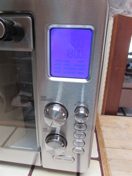 NEW EMERIL LAGASSE AIR FRYER W/ROTISSERIE