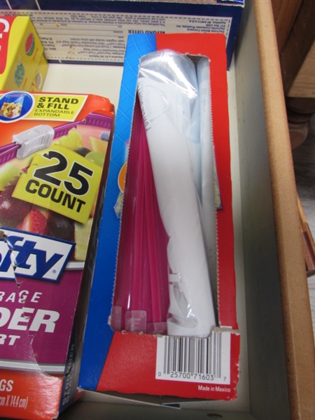 NEW COOKIE SHEETS, COOLING RACKS & OPEN KITCHEN PLASTIC WRAP, MIXING BOWLS & MORE