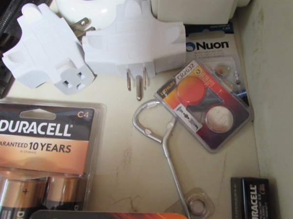 LIGHTERS, TIMERS & BATTERIES