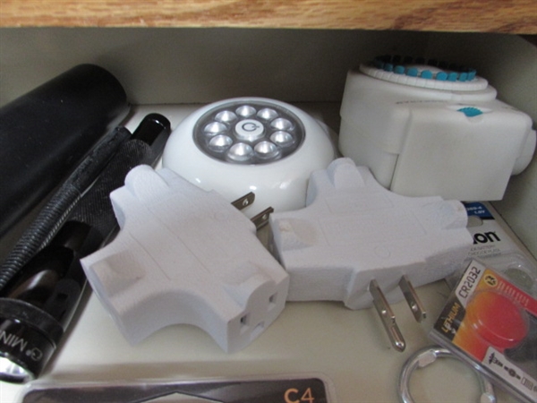 LIGHTERS, TIMERS & BATTERIES