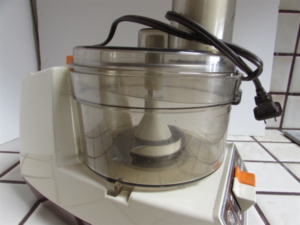 HAMILTON BEACH BLENDER AND GE FOOD PROCESSOR