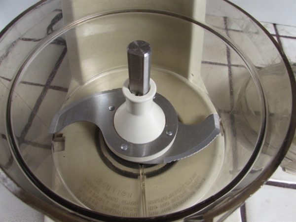 HAMILTON BEACH BLENDER AND GE FOOD PROCESSOR