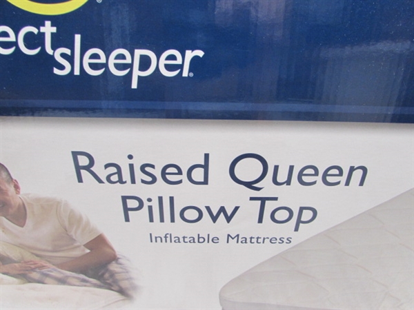 NEW UNOPENED-SERTA PERFECT SLEEPER QUEEN PILLOW TOP AIR MATTRESS