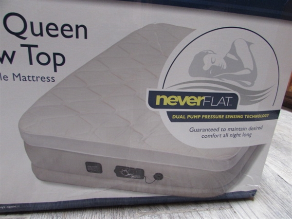 NEW UNOPENED-SERTA PERFECT SLEEPER QUEEN PILLOW TOP AIR MATTRESS