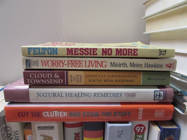 BOOK COLLECTION - HEAL YOURSELF, DECLUTTER, SIMPLE GUIDES FOR SENIORS AND MORE