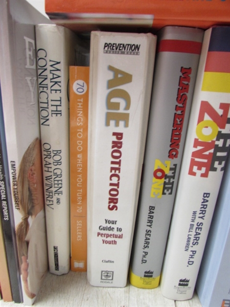 BOOK COLLECTION - HEAL YOURSELF, DECLUTTER, SIMPLE GUIDES FOR SENIORS AND MORE