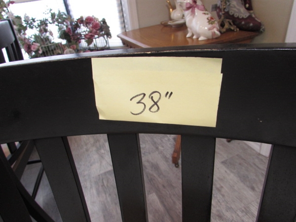 HAND CRAFTED KITCHEN TABLE AND 6 CHAIRS