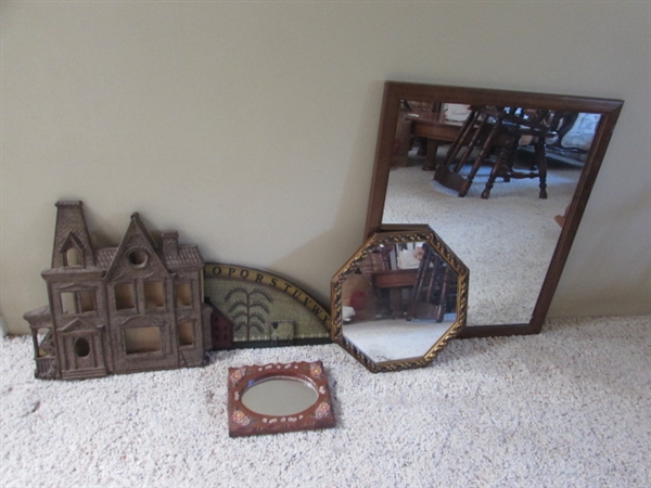 MIRRORS, PICTURE FRAME AND WALL ART