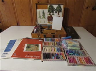 ART SUPPLIES, PASTELS & MORE