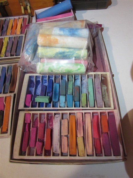 ART SUPPLIES, PASTELS & MORE
