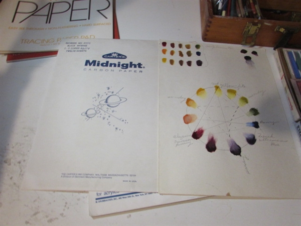 ART SUPPLIES, PASTELS & MORE