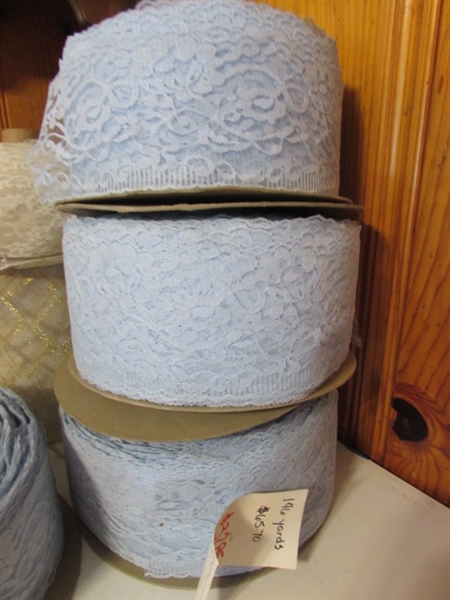 BOLTS OF CRAFTING LACE