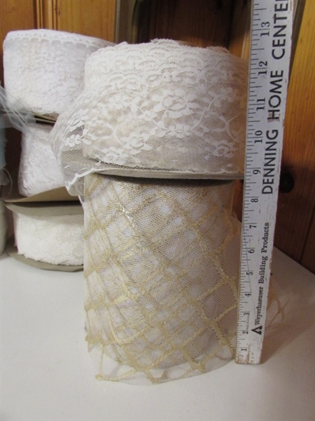 BOLTS OF CRAFTING LACE