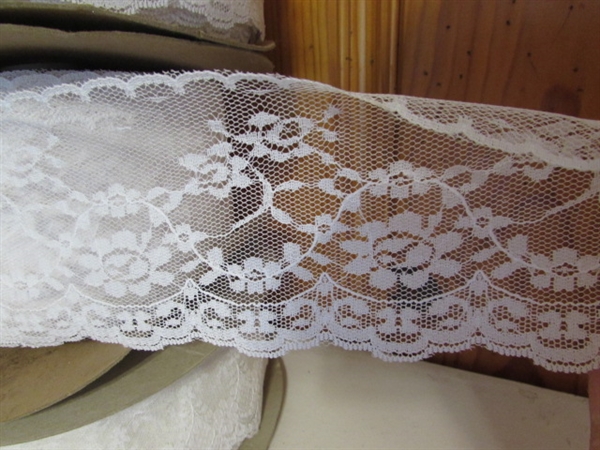 BOLTS OF CRAFTING LACE