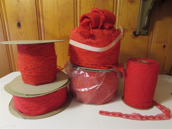 BOLTS OF CRAFTING LACE