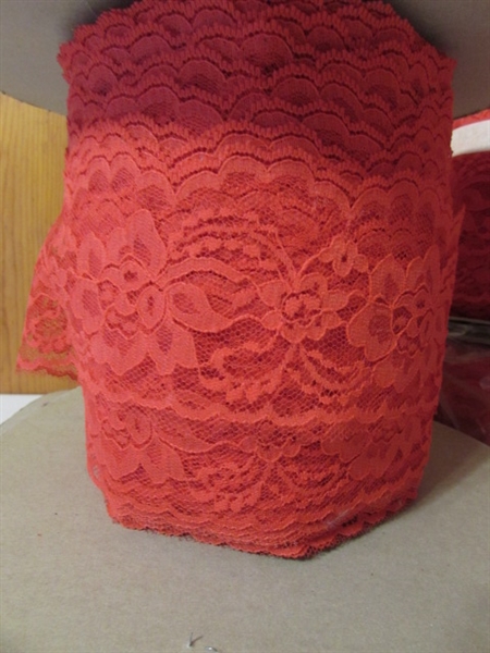 BOLTS OF CRAFTING LACE