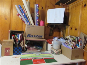 WRAPPING PAPER, RIBBON & GIFT BAGS