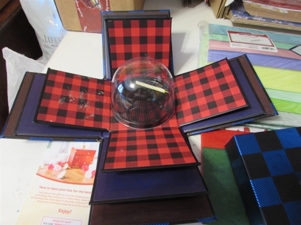 WRAPPING PAPER, RIBBON & GIFT BAGS