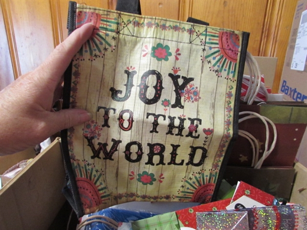 WRAPPING PAPER, RIBBON & GIFT BAGS