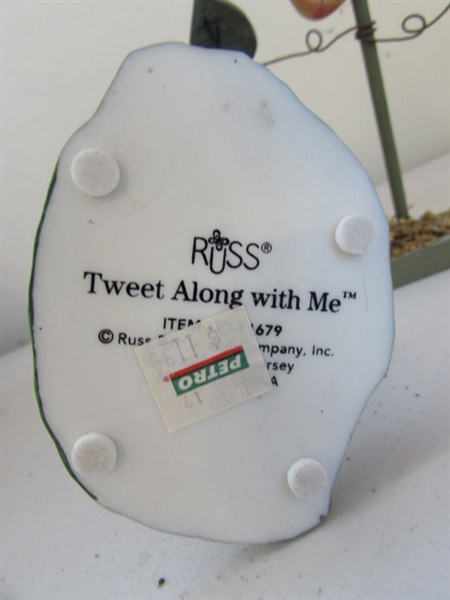 FELTED BIRDHOUSE & CAMPER, WOODEN BIRDS AND MORE