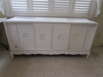 PAINTED WHITE CABINET