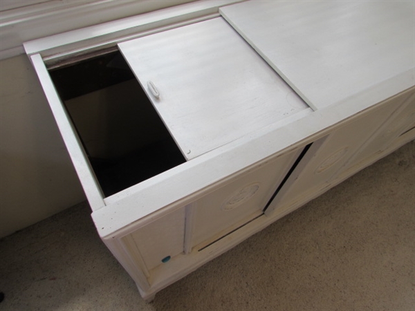 PAINTED WHITE CABINET