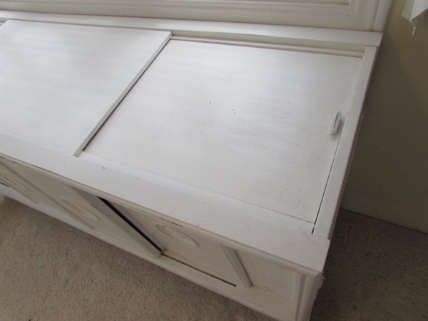 PAINTED WHITE CABINET