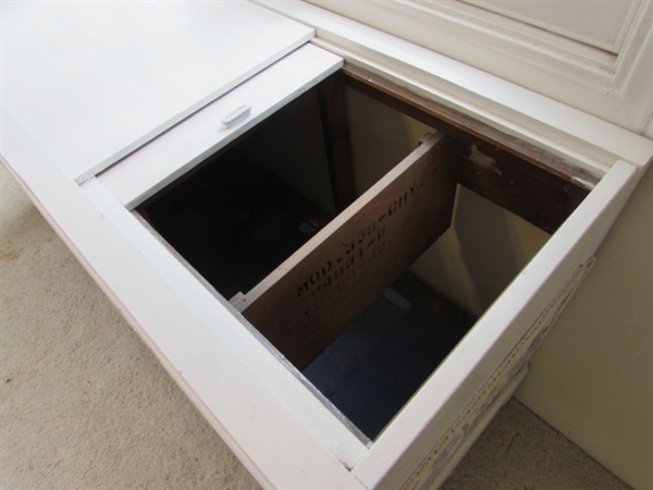 PAINTED WHITE CABINET