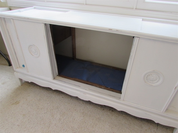 PAINTED WHITE CABINET