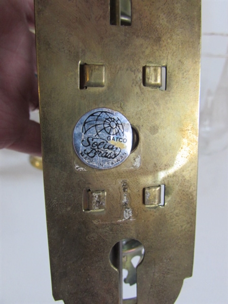 VARIETY OF OIL LAMPS AND SCONCES