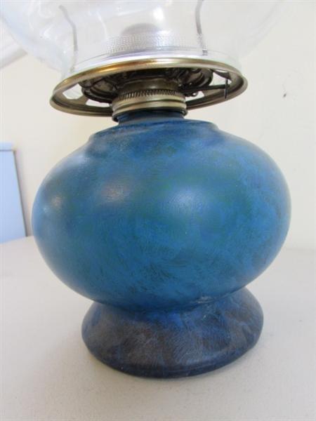 VARIETY OF OIL LAMPS AND SCONCES
